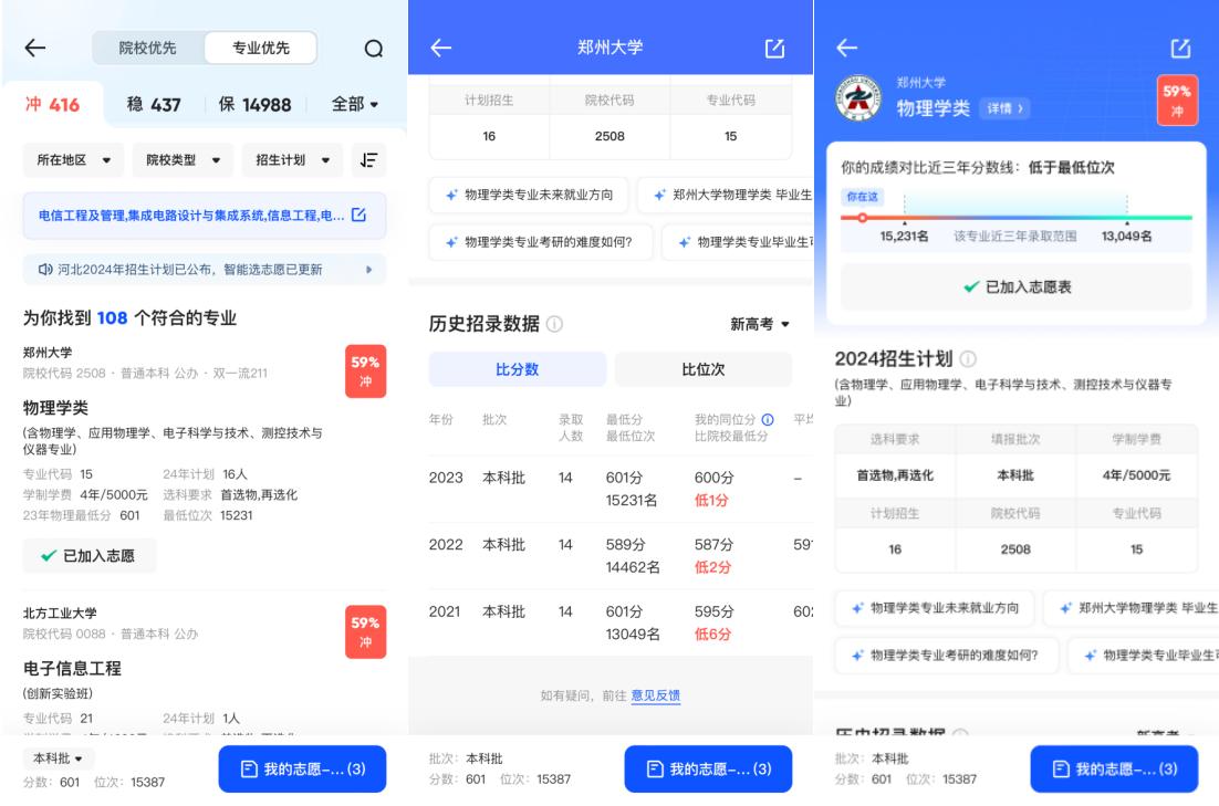 请不起1万8的张雪峰， 98的AI志愿助手靠谱吗？