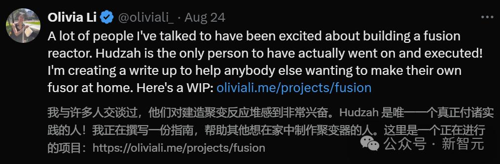 数学系本科生卧室手搓「核聚变反应堆」，Claude 3.5立大功，0基础，狂肝1个月