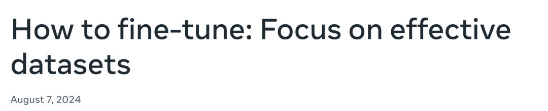 Meta祭出三篇最详尽Llama微调指南，千字长文，0基础小白必备