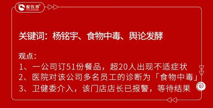 两大品牌“翻车”上热搜：超20人食物中毒，老鼠遍地跑