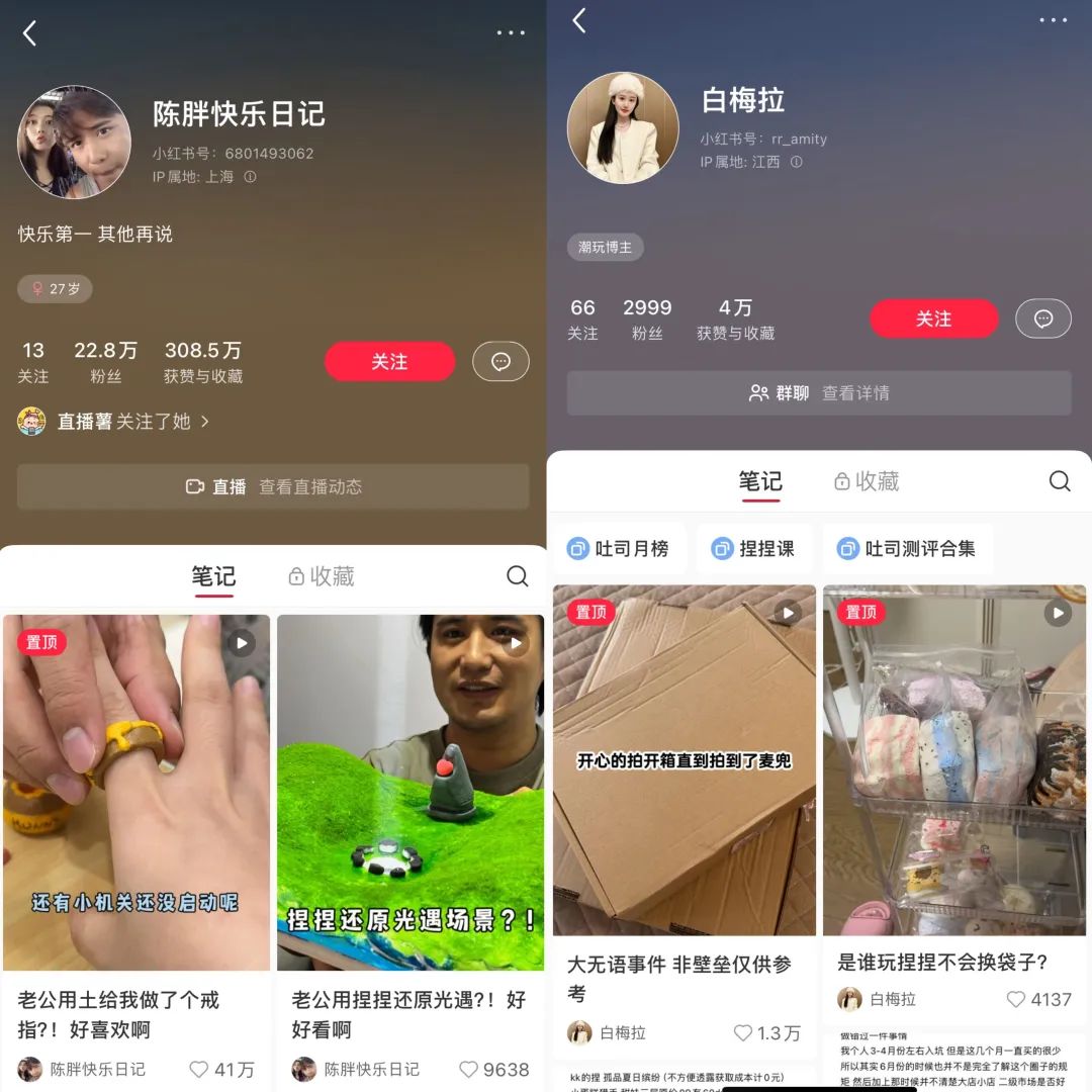 “我在小红书玩泥，半年涨粉100万+”(图7)