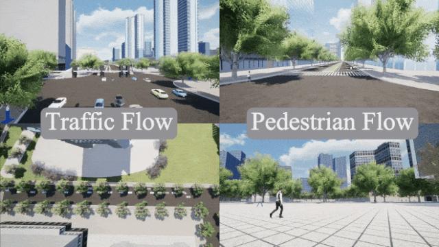 清华团队发布首个「真实开放环境具身智能环境」EmbodiedCity