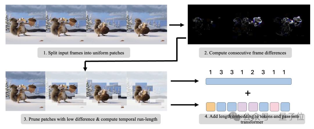 视频大模型无损提速：删除多余token，训练时间减少30%，帧率越高效果越好