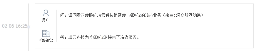 丝路视觉：瑞云科技为《哪吒2》提供渲染服务