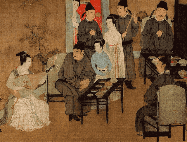 Han Xizai Night Revels GIF