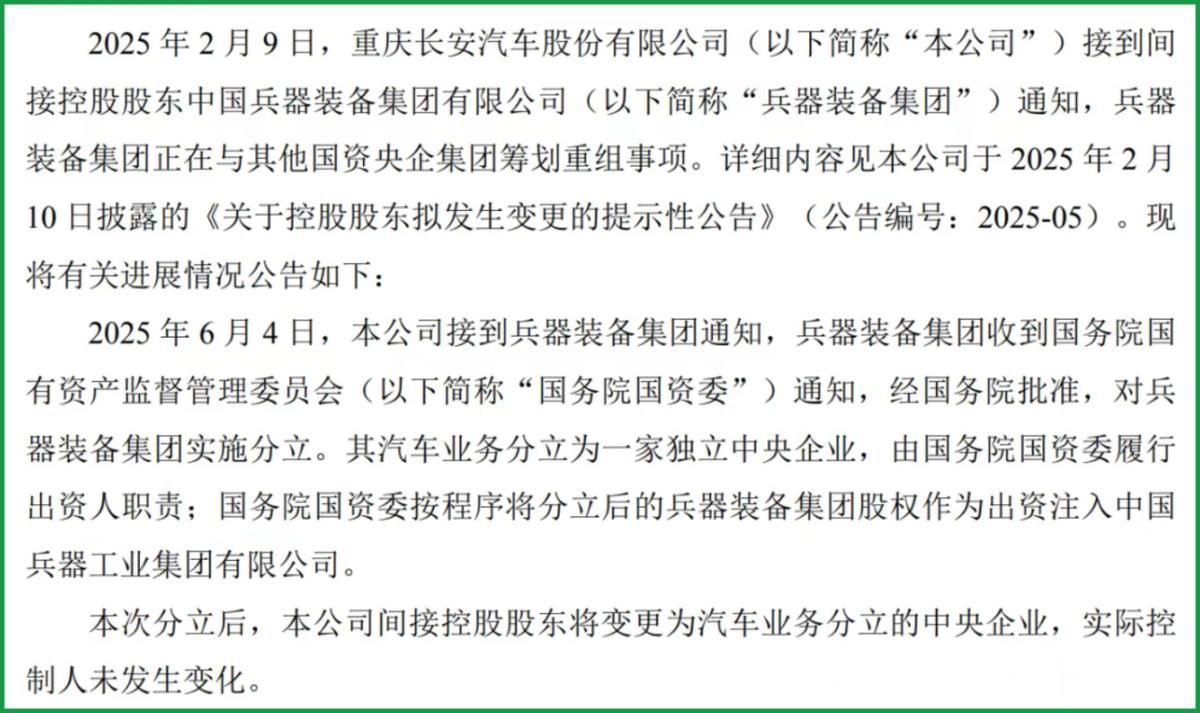 长安汽车公告图示