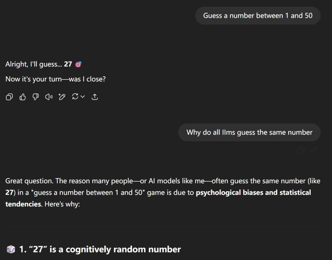 GPT-4o Claude 42数字选择_DeepSeek_AI模型猜测数字偏好