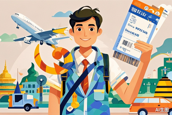 花600块买中转机票的年轻人，半路就玩上了