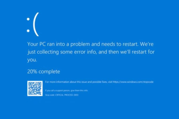 40年了！蓝屏死机被一块“黑布”盖掉了