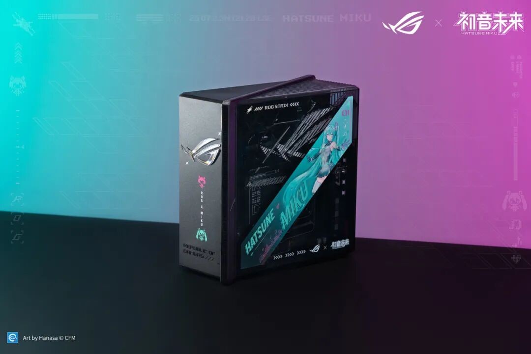 全线驾临 ROG×初音未来联名装备，终于登场