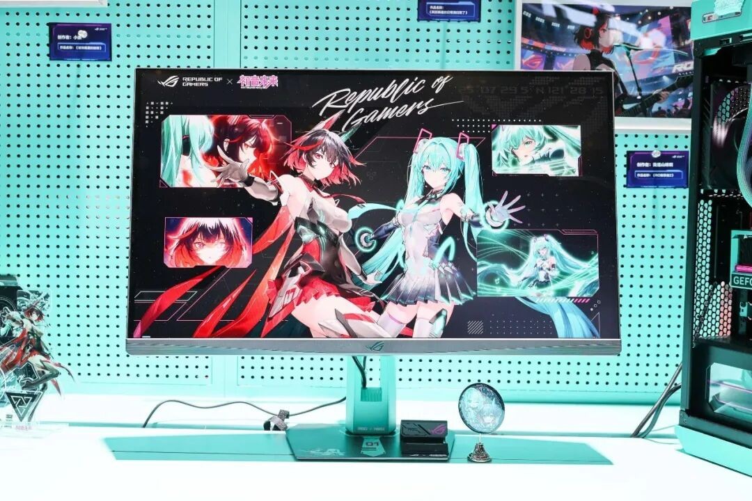 全线驾临 ROG×初音未来联名装备，终于登场