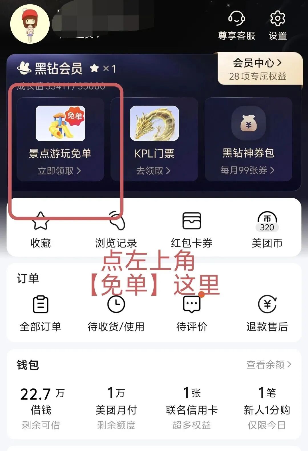 美团黑钻赠小象会员！平台之间正在打一场大会员的生态战