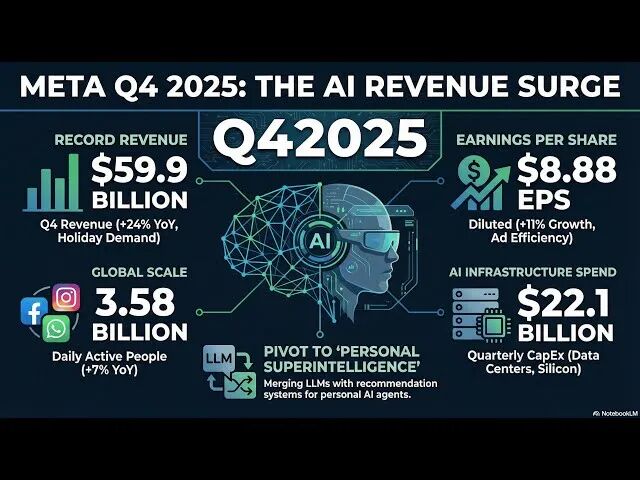 Deep Dive Meta Q4 2025 Earnings: $60B Revenue, Personal Superintelligence &  Massive AI Spend