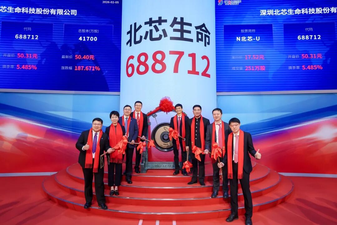 深圳明星企业北芯生命A股上市，创新医疗器械引领行业变革