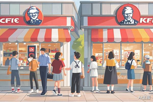 肯德基猛攻县城