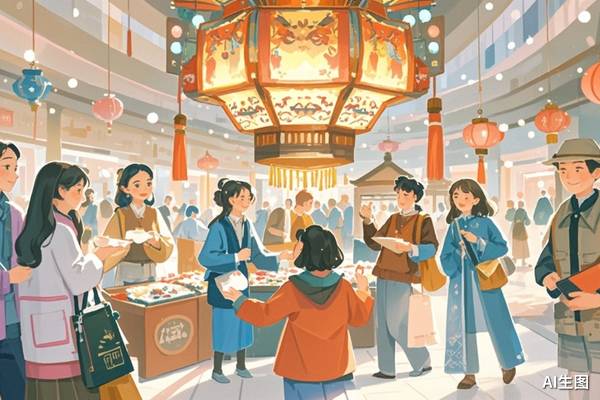 中国非一线城市购物中心人气飙升，展现活力都市生活与消费文化