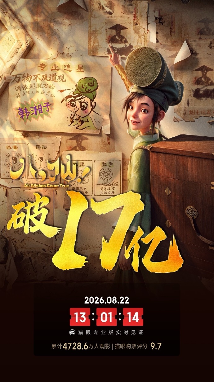 电影《八仙！》总票房破17亿