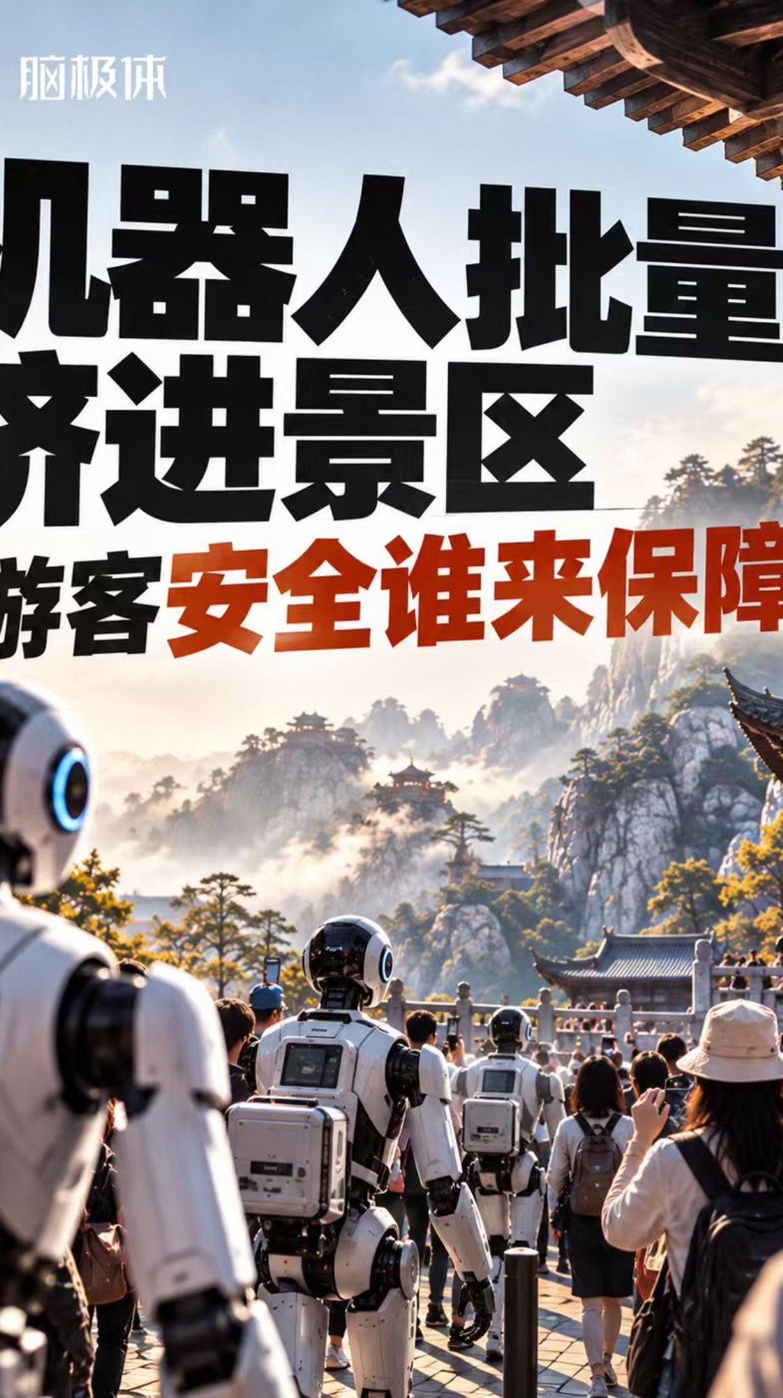 国庆景区机器人集体出道？才艺可以整活，安全可别随缘