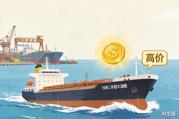 Soaring Second-Hand Oil Tanker Prices: 15-Year-Old Vessels Command Higher Values Than Newly Built Ships